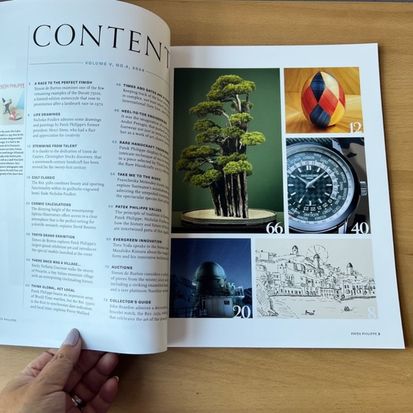 PATEK PHILIPPE WATCH MAGAZINE CATALOG VOLUME V NUMBER 4 2024 BRAND NEW FREE GIFT - Picture 6 of 16